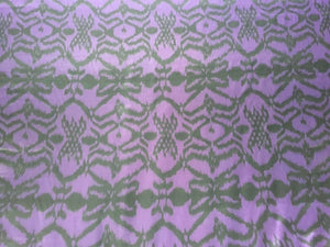 NEW Designer Purple Black colour Silky Soft Satin Abstract Print Fabric 58''148c