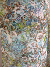 Load image into Gallery viewer, NEW Designer Multicolored Chiffon Leaf Floral Print Fabric 57&quot; Dress Cloth Sew