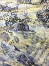 Load image into Gallery viewer, New Multicolour 100% Silk Crinkle Chiffon Dragons Print Fabric 58’’148cm Dress K