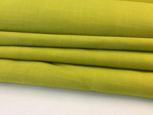 NEW Designer Olive Green Linen Fabric 51" 131 cm Garment Art Craft Suiting Cloth