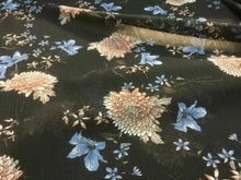 Load image into Gallery viewer, NEW Designer Multicoloured Crinkle Chiffon Floral Print Fabric 57&quot; 147 cm Dress