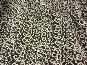 New Multi Colour Cotton Corded Heavy Jacquard Boucle Fabric 58"147cm Cloth Sew