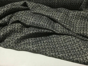 NEW Multi Colour Wool Lurex Boucle Fabric 57'' 145cm As Seen On Designer Catwalk