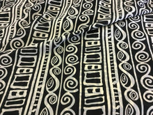Load image into Gallery viewer, New Georgette Crepe Classic Greek Print Fabric 44&#39;&#39;113cm Dress Cloth Blouse Sew