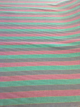 Load image into Gallery viewer, NEW Gorgeous Designer Multicolored Stripe Viscose Fabric 44&quot; 114 cm Dress Cloth