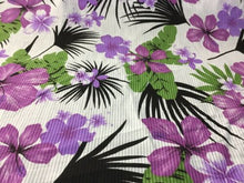 Load image into Gallery viewer, NEW High Class Designer Multicoloured Cotton Voile Floral Print Fabric 59&quot; 150cm