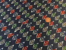 Load image into Gallery viewer, NEW Multicolour Classic Print Panel 100% Silk Lining Fabric 40&quot; High Class Cloth