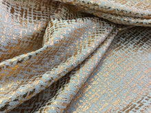 Load image into Gallery viewer, NEW Fabulous High Class Designer Semi Stretch Lurex Crepe Fabric 60” 153cm Dress