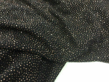 Load image into Gallery viewer, New Copper Colour Lurex Glitter 4 Ways Stretch Party Wear fabric Dress Dolce