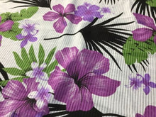 Load image into Gallery viewer, NEW High Class Designer Multicoloured Cotton Voile Floral Print Fabric 59&quot; 150cm