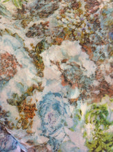 Load image into Gallery viewer, NEW Designer Multicolored Chiffon Leaf Floral Print Fabric 57&quot; Dress Cloth Sew