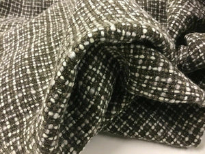 New Designer Multicolored Wool Boucle Fabric As Seen On Designer Catwalk 58’’