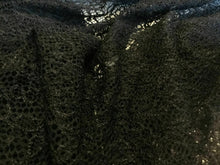 Load image into Gallery viewer, NEW Jet Black Stretch Crochet Floral Lace Fabric 63&quot; 161cm Cloth Dress Material
