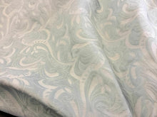 Load image into Gallery viewer, New High Class Designer Light Mint Jacquard Brocade Fabric Dress 54&#39;&#39; 138 cm