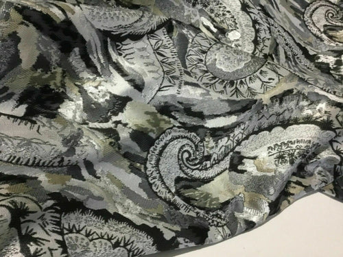 New Designer Persian Large Paisley BROCADE GORGEOUS JACQUARD Fabric