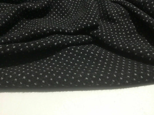New Beautiful High Class Designer Spot Wool Boucle Fabric Material 59” 152 cm
