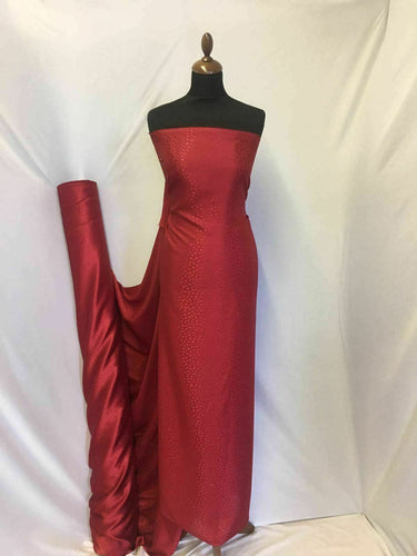 New Beautiful Designer Satin Jacquard Fabric 54