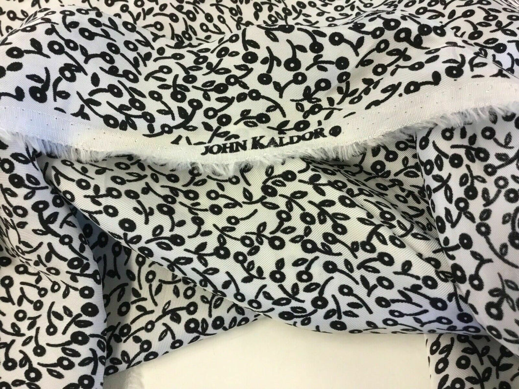 NEW 100% Viscose Print John Kaldor Fabric 55