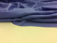 Load image into Gallery viewer, New Dark Pale Blue Colour Silky Crepe de chine Fabric 59’’150 cm Dress Garment