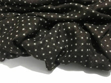 Load image into Gallery viewer, New Beautiful High Class Designer Spot Wool Fabric 58” 148 cm Garment Material