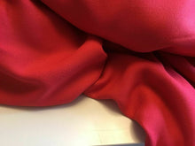 Load image into Gallery viewer, NEW Designer Crimson Red European 100% Cotton Crepe Suiting Fabric 52&quot; 133 cm