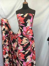 Load image into Gallery viewer, New Beautiful High Class Designer Floral Soft Matt Satin Print Fabric Material