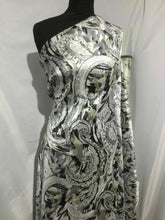 Load image into Gallery viewer, New Designer Persian Large Paisley BROCADE GORGEOUS JACQUARD Fabric