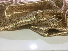 Load image into Gallery viewer, New Beautiful Designer Soft Leopard Satin Print Fabric 57&#39;&#39; 145 cm Dress Art