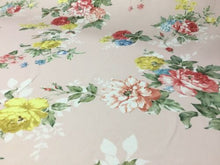 Load image into Gallery viewer, NEW High Class Designer Floral Scuba Print Fabric Material Garment 58&quot; 148 cm