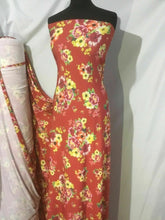 Load image into Gallery viewer, NEW Beautiful Designer Stretch Jersey Slinky Elastane Floral Print Fabric 58’’