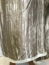 Load image into Gallery viewer, NEW 100% Silk Satin Multicoloured Running Stripes Print Fabric Gandini Print