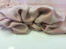 Load image into Gallery viewer, NEW Designer Crepe Satin Stripe Fabric 58&quot;148cm Dress Cloth Fashion Garment Art