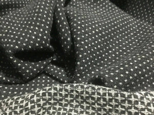 New Beautiful High Class Designer Spot Wool Boucle Fabric Material 59” 152 cm