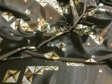 Load image into Gallery viewer, New Beautiful High Class Italian Designer Classic Satin Print Fabric Art Dress