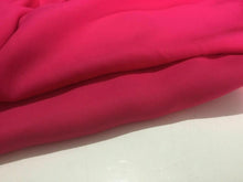 Load image into Gallery viewer, New Beautiful High Class Cerise Pink Colour Linen Suiting Fabric 50&quot; 127 cm