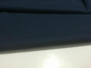 New Beautiful Italian Navy Colour Poly Wool Crepe Suiting Fabric 59" 151 cm