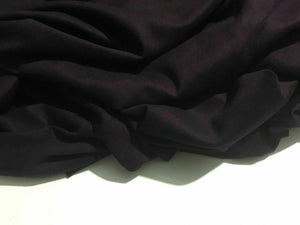 New Beautiful Mulberry Plum Cotton Stretch Velvet Elastane Fabric Material 51”