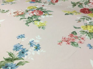 NEW High Class Designer Floral Scuba Print Fabric Material Garment 58" 148 cm