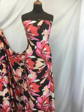 Load image into Gallery viewer, New Beautiful High Class Designer Floral Soft Matt Satin Print Fabric Material