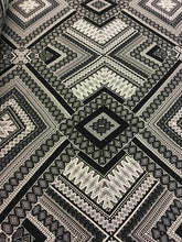 Load image into Gallery viewer, NEW High Class Designer Crepe De Chine Geometric Print Fabric 57&quot; 146 cm