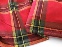 Load image into Gallery viewer, Designer Multicolour Check Boucle Fabric 60’’ 153 cm Seen Online Catwalk Images