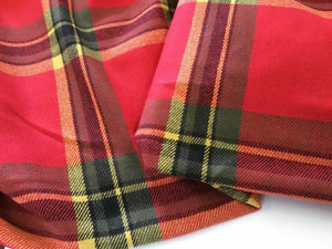 Designer Multicolour Check Boucle Fabric 60’’ 153 cm Seen Online Catwalk Images