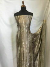 Load image into Gallery viewer, NEW 100% Silk Satin Multicoloured Running Stripes Print Fabric Gandini Print