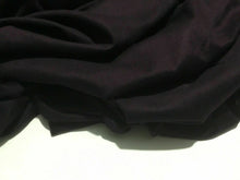 Load image into Gallery viewer, New Beautiful Mulberry Plum Cotton Stretch Velvet Elastane Fabric Material 51”