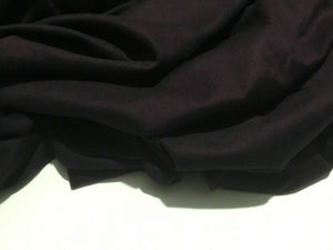 New Beautiful Mulberry Plum Cotton Stretch Velvet Elastane Fabric Material 51”