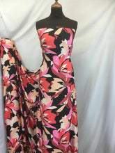 Load image into Gallery viewer, New Beautiful High Class Designer Floral Soft Matt Satin Print Fabric Material