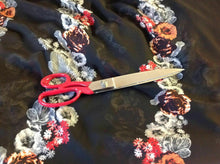 Load image into Gallery viewer, NEW Beautiful Designer Chiffon Floral Print Fabric 61&quot; 157cm dress Paris Hillton