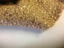 Load image into Gallery viewer, New Beautiful Camel Gold Colour Cotton Stretch Boucle Jersey Fabric 43&quot; 111 cm