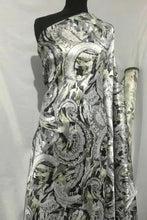 Load image into Gallery viewer, New Designer Persian Large Paisley BROCADE GORGEOUS JACQUARD Fabric