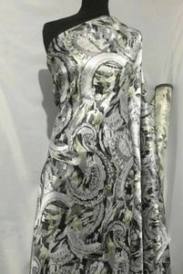 New Designer Persian Large Paisley BROCADE GORGEOUS JACQUARD Fabric